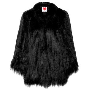 HOUSE OF FLUFF FAUX FUR COAT